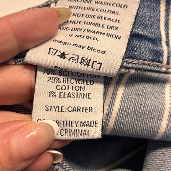 Boyish Women’s Carter Jeans in They Made me a Criminal Size 27 - Picture 6 of 13